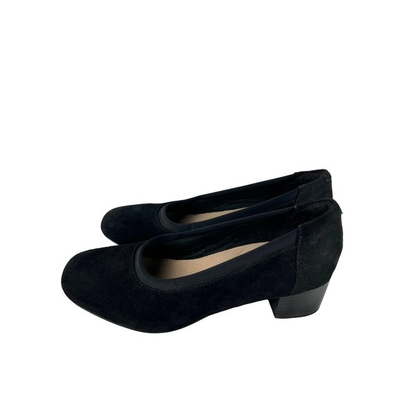 Clark's Chartli Fame Suede Ultimate Comfort Collection Slip On Shoes, Women's 7M - Picture 2 of 9